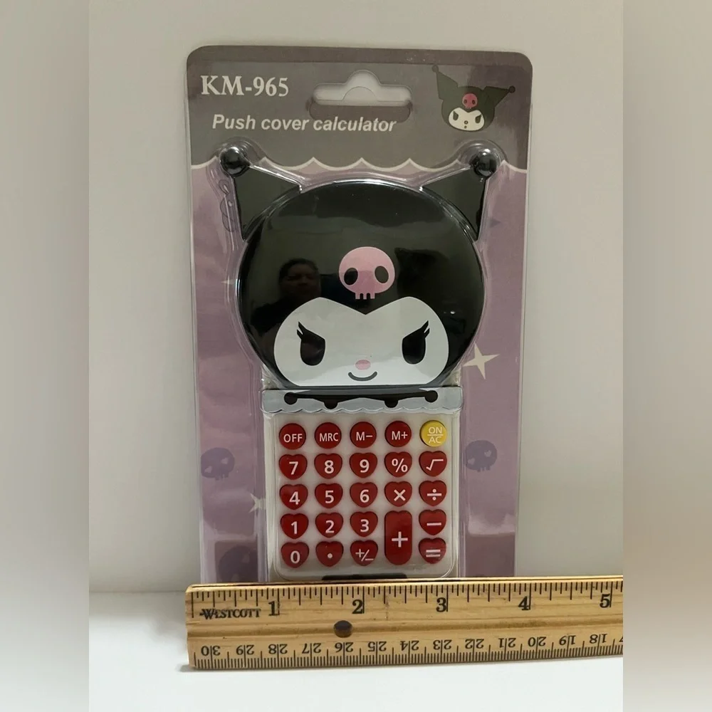 Kuromi Solar Powered Calculator